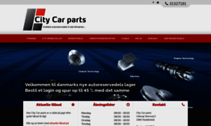 Citycarparts.dk thumbnail