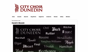 Citychoirdunedin.org.nz thumbnail