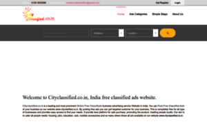 Cityclassified.co.in thumbnail