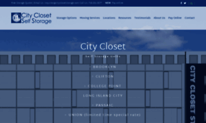 Cityclosetstorage.com thumbnail