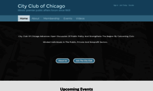 Cityclub-chicago.org thumbnail