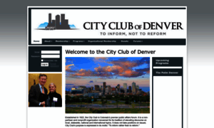 Cityclubofdenver.org thumbnail