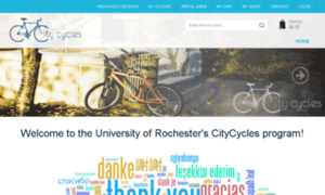 Citycycles.rochester.edu thumbnail