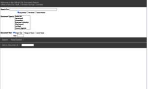 Citydocs.coloradosprings.gov thumbnail