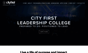 Cityfirstleadershipcollege.com thumbnail