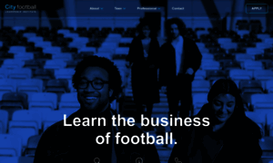 Cityfootball-leadership.com thumbnail