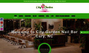 Citygardennailbar.com thumbnail