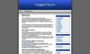 Citygateforum.wordpress.com thumbnail