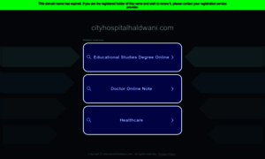 Cityhospitalhaldwani.com thumbnail