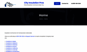 Cityinsulationpros.com thumbnail