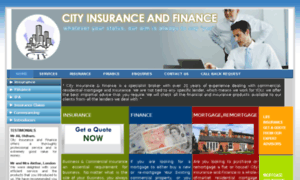 Cityinsuranceandfinance.co.uk thumbnail