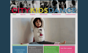 Citykidsdance.com thumbnail