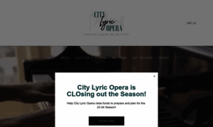 Citylyricopera.org thumbnail