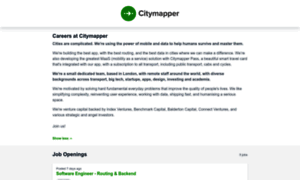 Citymapper.workable.com thumbnail