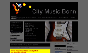 Citymusicbonn.de thumbnail
