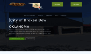 Cityofbrokenbow.com thumbnail