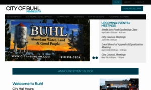 Cityofbuhlmn.com thumbnail