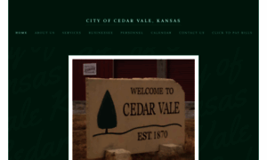 Cityofcedarvale.com thumbnail