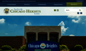 Cityofchicagoheights.org thumbnail