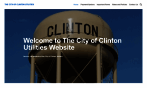 Cityofclintonutilities.com thumbnail