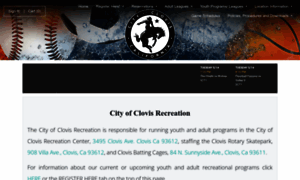Cityofclovisrecreation.com thumbnail