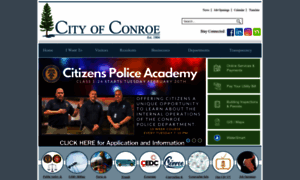 Cityofconroe.org thumbnail