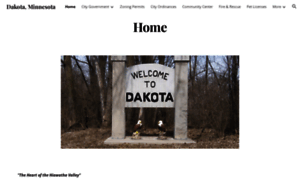 Cityofdakotamn.com thumbnail