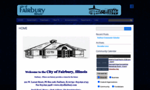 Cityoffairbury.com thumbnail