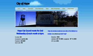 Cityofhopeks.com thumbnail