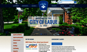Cityofladue-mo.gov thumbnail