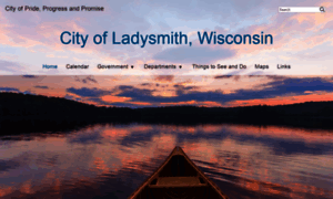 Cityofladysmithwi.com thumbnail