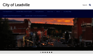 Cityofleadville.colorado.gov thumbnail