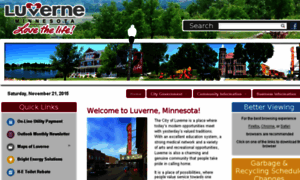 Cityofluverne.org thumbnail