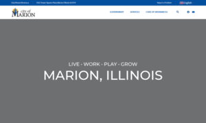 Cityofmarionil.gov thumbnail