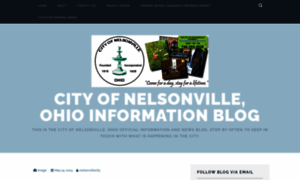 Cityofnelsonville.org thumbnail