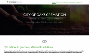 Cityofoakscremation.com thumbnail