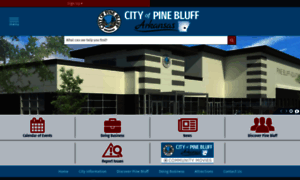 Cityofpinebluff.com thumbnail