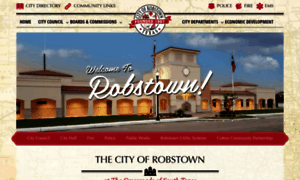 Cityofrobstown.com thumbnail