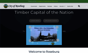 Cityofroseburg.org thumbnail