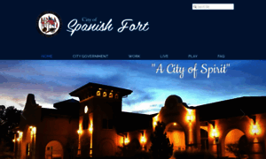 Cityofspanishfort.com thumbnail