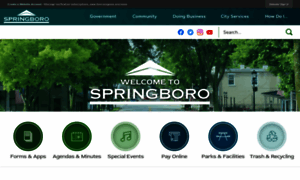 Cityofspringboro.com thumbnail