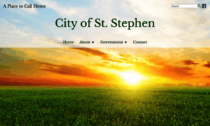 Cityofststephen.com thumbnail