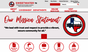 Cityofsweetwatertx.com thumbnail