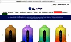 Cityofvape.com thumbnail