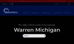 Cityofwarren.org thumbnail