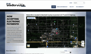 Cityofwatervilleks.org thumbnail