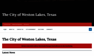 Cityofwestonlakes-tx.gov thumbnail