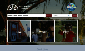 Cityofwestpointga.com thumbnail