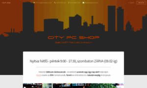 Citypcshop.hu thumbnail