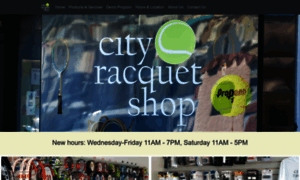 Cityracquetshop.com thumbnail